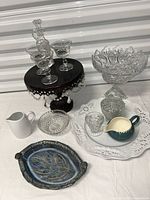 Group shot showing all serveware items together