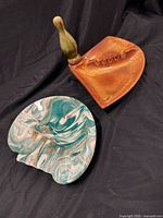 Both ashtrays side by side showing overall design and color