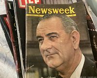 Newsweek December 9 1963 cover with LBJ