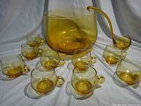 full set with bowl, ladle, nine cups