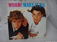 Front cover of Wham! Make It Big album