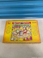 Front of game box with title and branding