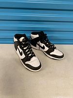 Both sneakers angled view