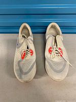 Top view of both shoes showing overall design, lace system and wear