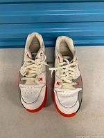 Top view of both Nike Cross Trainer sneakers