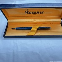 Pen in open Waterman box