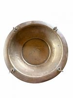 Top view of brasero showing inner coal pan and hanger hooks