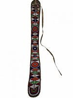 Full view of entire beaded sash front