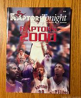 Front cover of the Raptors Tonight 2000 yearbook