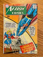 Front cover showing title, issue number, date, price, Superman and Supergirl artwork
