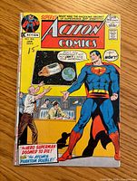 Front cover showing title, issue number, price and artwork