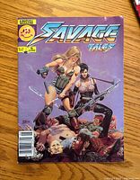 Front cover showing title, issue number 5, Marvel Magazine logo, price, artwork