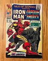 Front cover showing title, characters, issue number, price