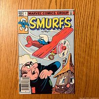 Front cover showing title, issue number, price, artwork