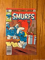 Front cover showing title, issue number, price, artwork