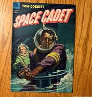 Front cover with title, artwork, 10¢ price