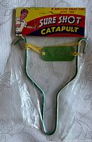Front view of packaged Sure Shot Catapult toy