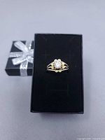 Ring in box, full view