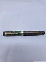 Closed fountain pen showing full exterior