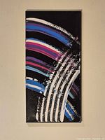 Full view of abstract painting