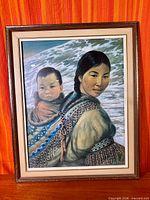 Full view of framed print