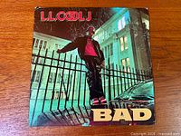 Front jacket of LL Cool J BAD LP