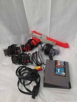 Group shot showing all accessories and cartridge