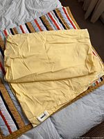Both pillowcases laid flat showing color and size