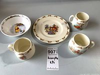 Full view of the five-piece set