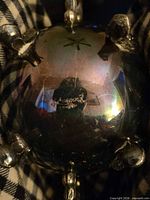 bottom of bowl showing Leonard Silver mark