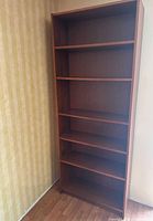 Front view showing 7 shelves