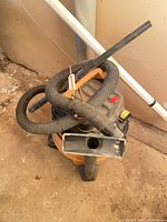 Ridgid vacuum with hose and nozzle