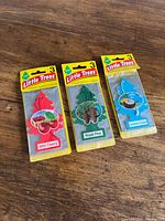 Front view of three Little Trees packs