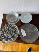 Group shot of all glassware items on table