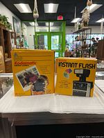 Front view of both boxed items