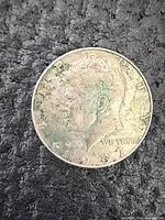 Obverse of 1967 Kennedy half dollar