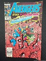 Front cover of Avengers #305 comic book