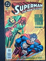 Front cover showing title, issue number 43, DC logo, cover art