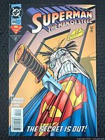 Front cover showing title, issue number, price and artwork