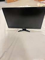 Front view of Acer monitor powered off