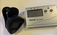 Cherub WST-520C tuner and ENO ET-3000W clip-on tuner side by side