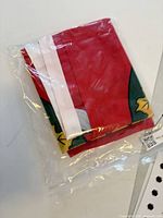 Flag folded in sealed clear plastic bag
