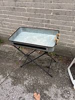 Tray on stand full view