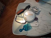 All items grouped on table showing quantity and variety