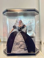 Front view of boxed Barbie Millennium Princess doll