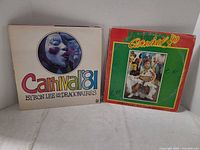 "Carnival ’81" and "Jamaica Carnival ’90" front covers displayed side-by-side