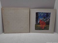 Front sleeves of The Wall and Wish You Were Here