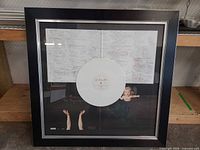 Overall view of framed display