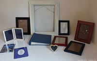 Group shot of all frames, album and media items