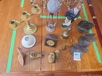 Group shot showing all items on table